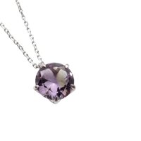 【necklace】　アメトリン　8mm　さくらインカット