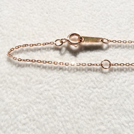 【necklace】　バイカラーアメジスト 8mm さくらインカット pink