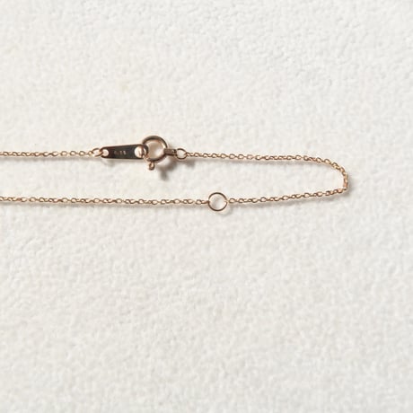 【necklace】　モルガナイト 6mm ゆきんこカット