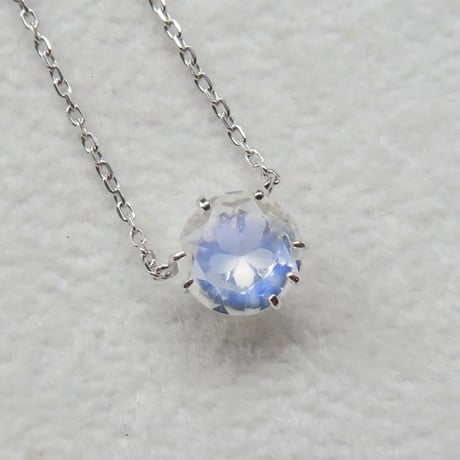 【necklace】　アンデシンラブラドライト　7mm　さくらインカット