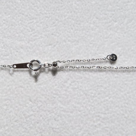 【necklace】　バイカラーゾイサイト PS 甲州貴石切子