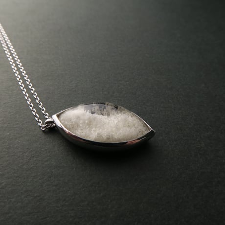 【necklace】　ホワイトガーデンクォーツ