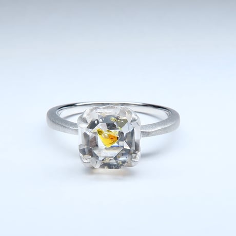 オイルインクォーツ 7mm オクタゴン Ring＃10
