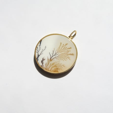 【necklace】　デンドリティックアゲートB