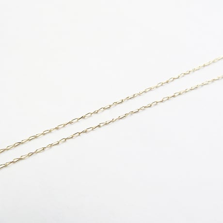 【chain】　K10YG　0.20ロングタネルカット　40cm