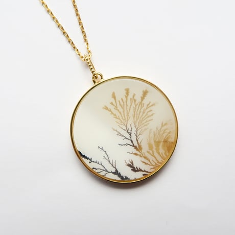 【necklace】　デンドリティックアゲートB
