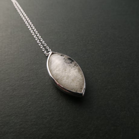 【necklace】　ホワイトガーデンクォーツ