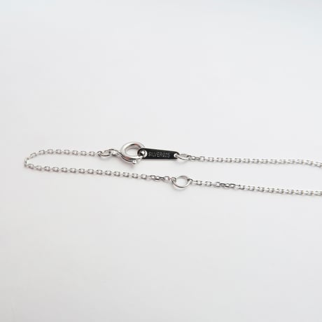 【necklace】　硝子の宝石 snow dome