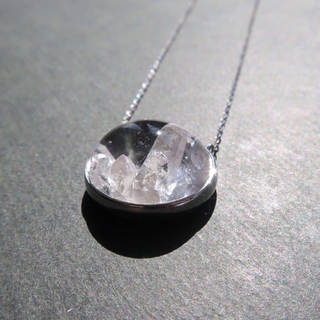 【Necklace】クォーツインクォーツ