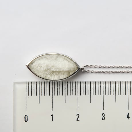 【necklace】　ホワイトガーデンクォーツ
