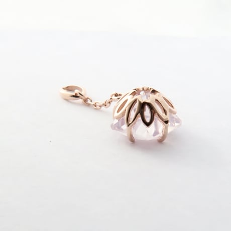 ミルキーアメジスト 7mm さくらシェイプ charm