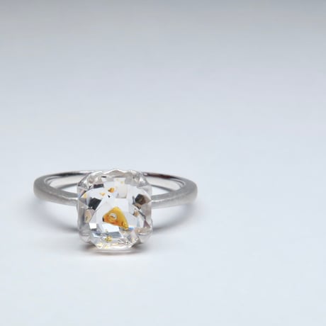 オイルインクォーツ 7mm オクタゴン Ring＃10