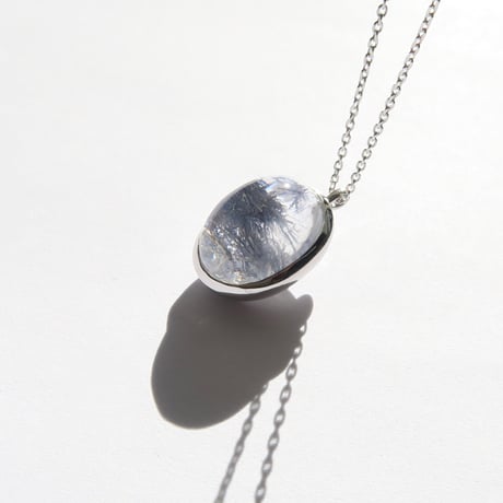 デュモルチェライトインクォーツA　Necklace