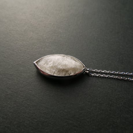 【necklace】　ホワイトガーデンクォーツ