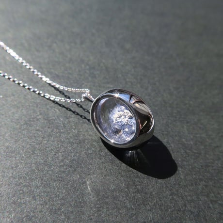【Necklace】デュモルチェライトインクォーツB