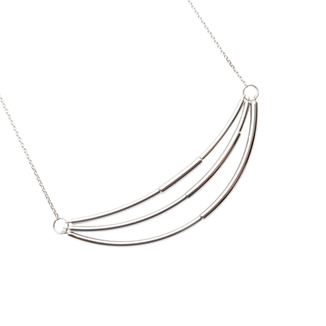 【necklace】　3連ドレープ
