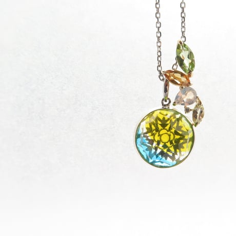 【necklace】　硝子の宝石 Beach