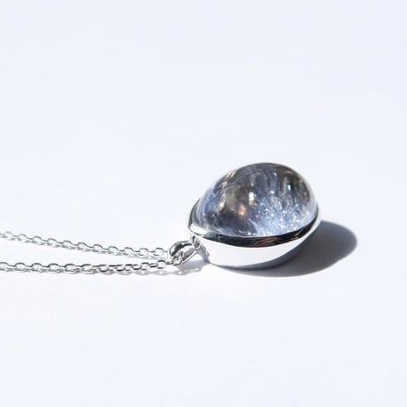 【Necklace】デュモルチェライトインクォーツC