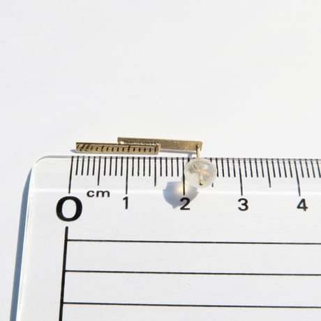 【pierced】　Rinto：地金（F-PE-2396)