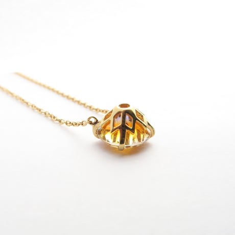【necklace】　硝子の宝石 sunset