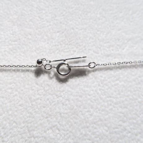 スコロライト 月型 甲州貴石切子 necklace