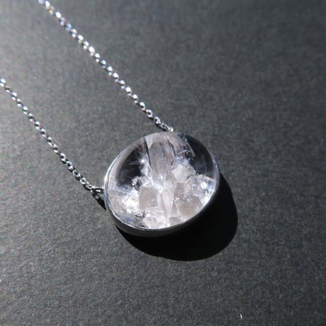 【Necklace】クォーツインクォーツ