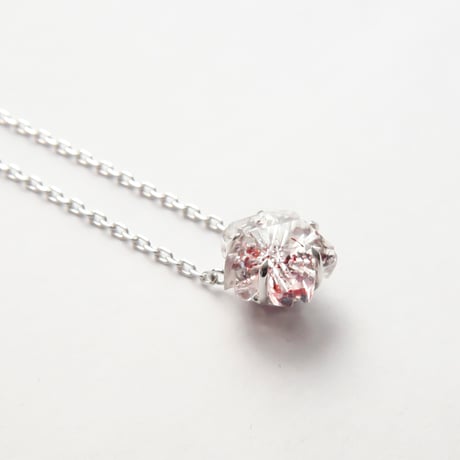 【necklace】　スーパーセブン 7.5mm 桜切子