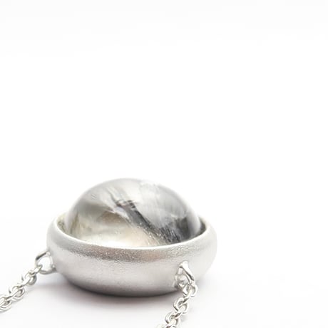 【necklace】　プラチナルチルインクォーツ