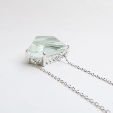 【ncklace】　インクルージョンアクアマリン
