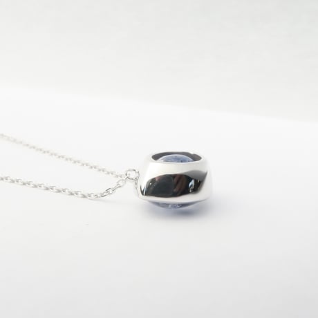 【necklace】　デュモルチェライトインクォーツＧ