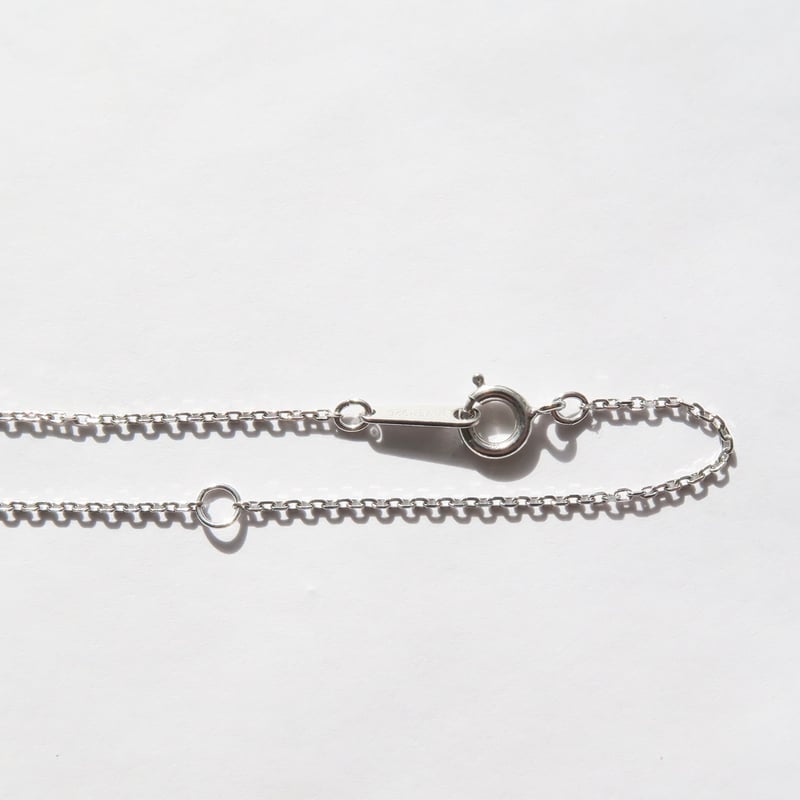 ブルージルコン 6mm さくらインカット necklace | FREESIA