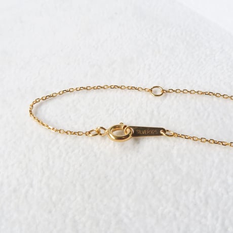 【necklace】　ルチルクォーツ　RD型　甲州貴石切子