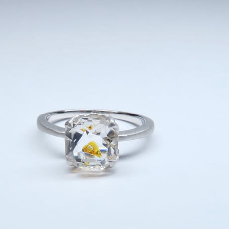 オイルインクォーツ 7mm オクタゴン Ring＃10