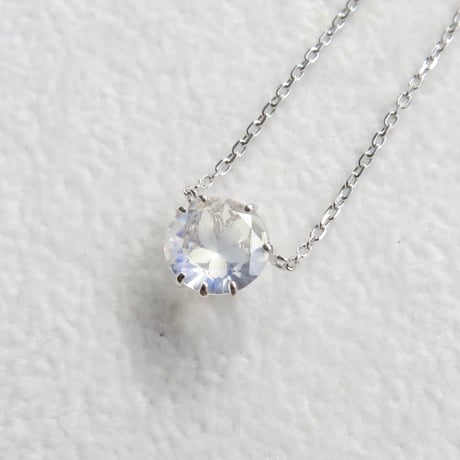 【necklace】　アンデシンラブラドライト　7mm　さくらインカット