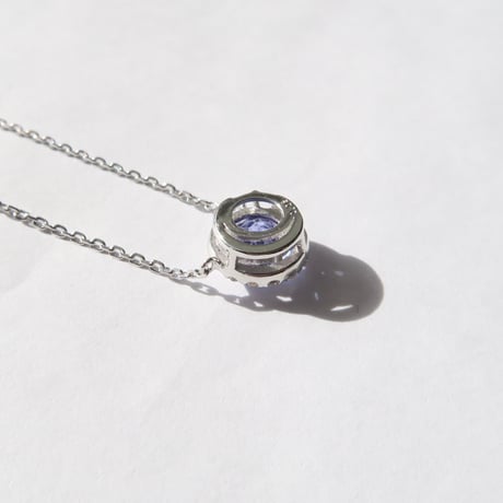 タンザナイト 6mm ダンデライオンカット necklace
