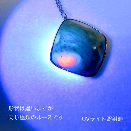 【necklace】　ルビーインフックサイト：シミズ貴石 かんなカット