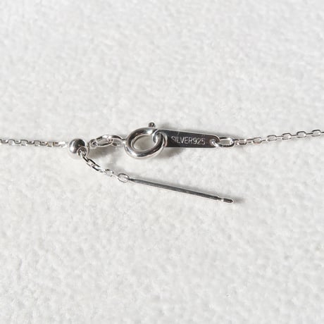 【necklace】　ガーネット リップ型 甲州貴石切子