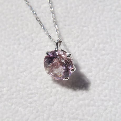 スーパーセブン 8mm カメリアカット ネックレス
