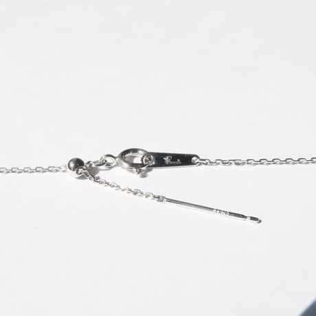 【necklace】　パイライトインクォーツ　かんなカット
