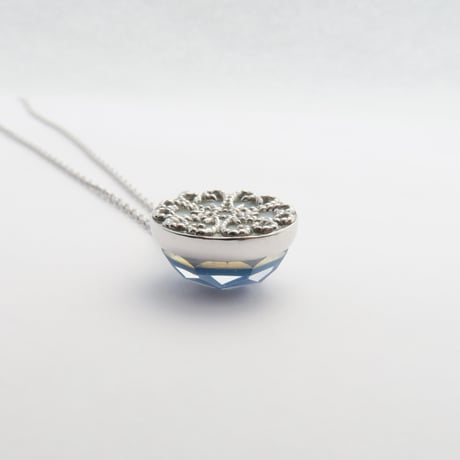【necklace】　硝子の宝石 ocean