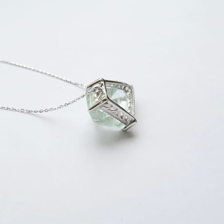 【ncklace】　インクルージョンアクアマリン