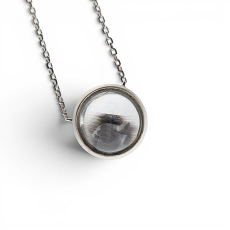 【necklace】　プラチナルチルインクォーツ
