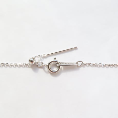 【necklace】　アズライト：シミズ貴石 会長カット