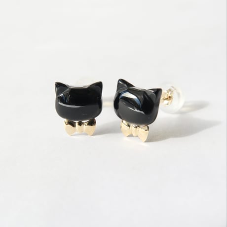 【にゃんにゃんにゃんの日】黒猫蝶ネクタイ：レオ