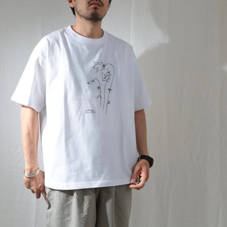 UNISEX / amne / ''Blaklocka'' half sleeve tee / amn-CS-096