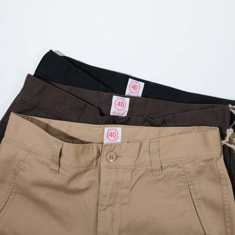 CRANK PROJECTS / ファットパンツ コットンチノ / FAT501CH | LI