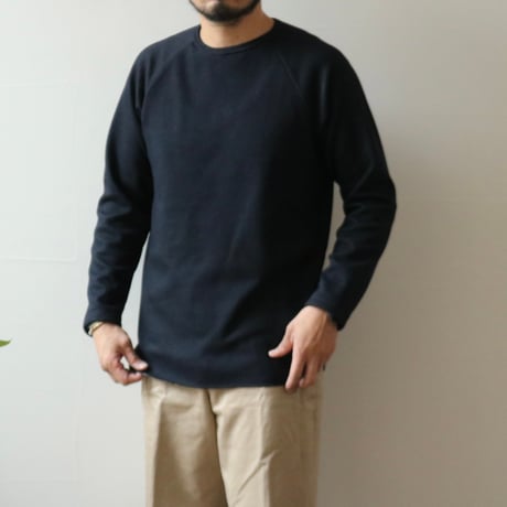 UNISEX / SPINNER BAIT / ラグランクルーネック ボンバーヒート / 102BH