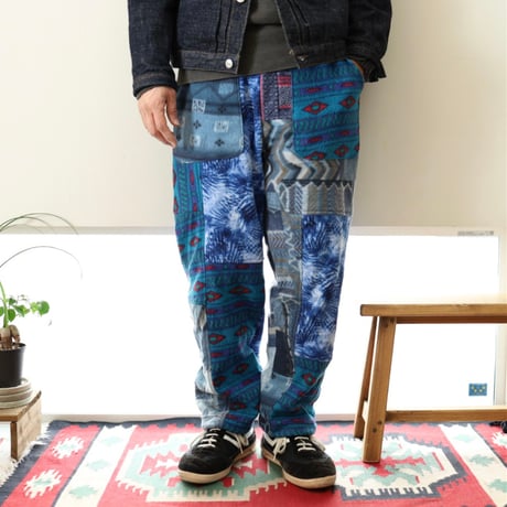 MR.REMAKEMAN / Fleece Puzzle Pants / MR-2507655-①