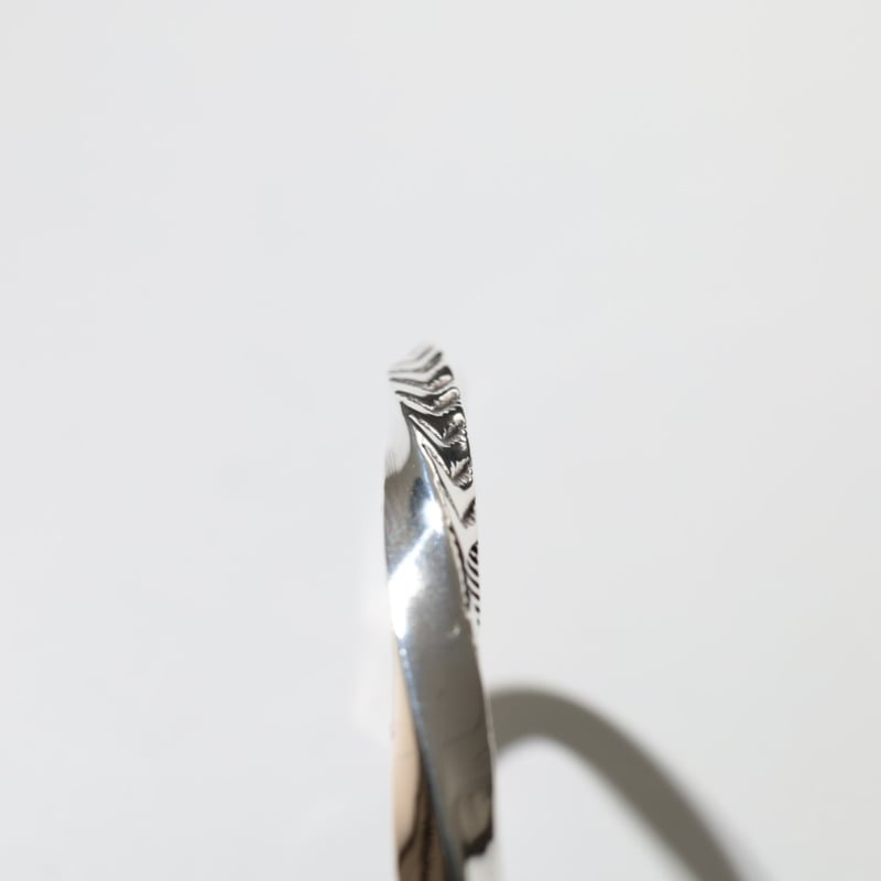 UNISEX / ナバホ族 Bruce Morgan / #6SQ 14K 4ダイヤ+アロー