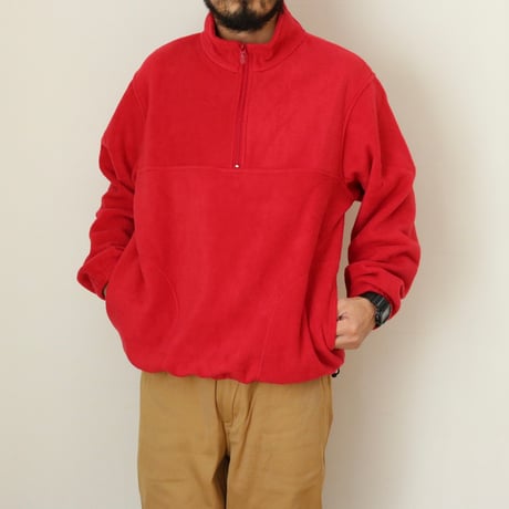 UNISEX / HARRITON / 8oz Quarter Zip Fleece Pullover